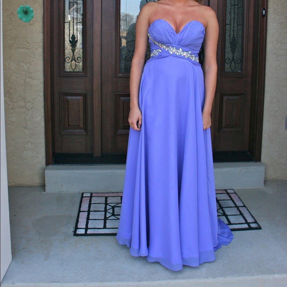 Lilac Prom Dress